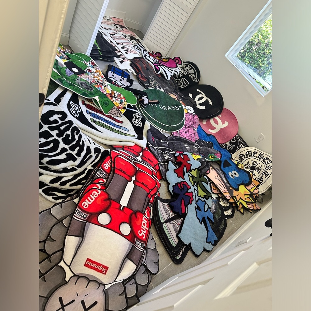 Custom design rugs available